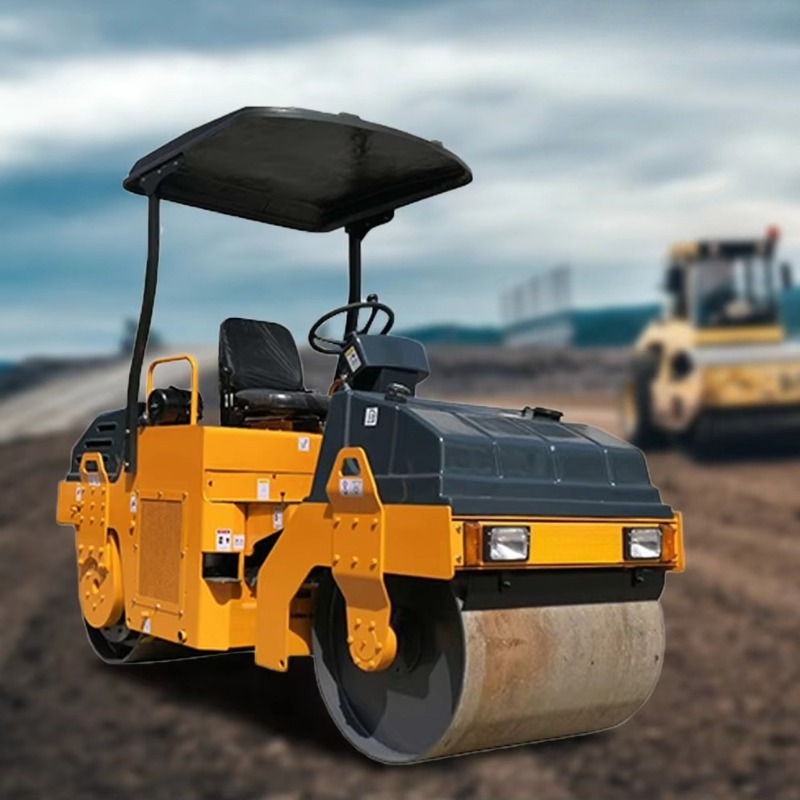 Heavy Equipment Rollers - รถบดถนน 2-8 ตัน ล้อเรียบ แบบสั่นสะเทือน สำหรับบดอัดดิน