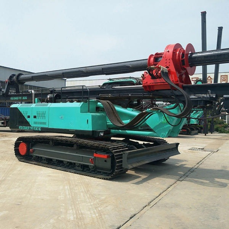 เครื่องเจาะเสาเข็มไฮดรอลิกแบบห - Heavy Equipment Drilling Rig บทวิจารณ์และราคา