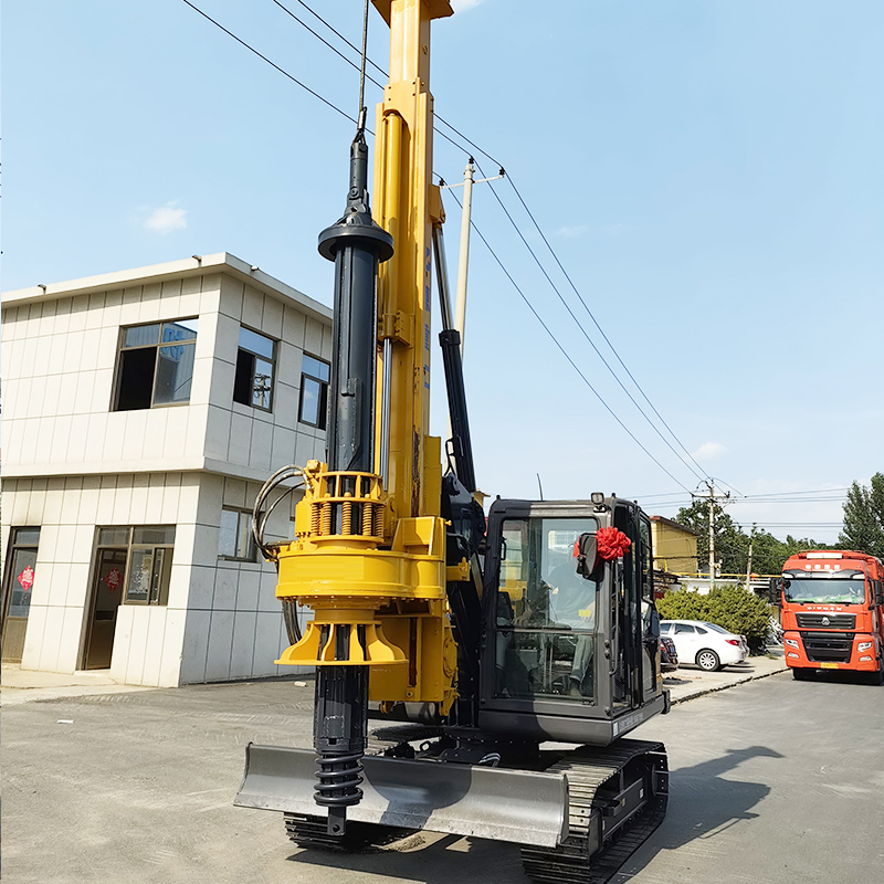เครื่องเจาะเสาเข็มไฮดรอลิกแบบห - Heavy Equipment Drilling Rig บทวิจารณ์และราคา