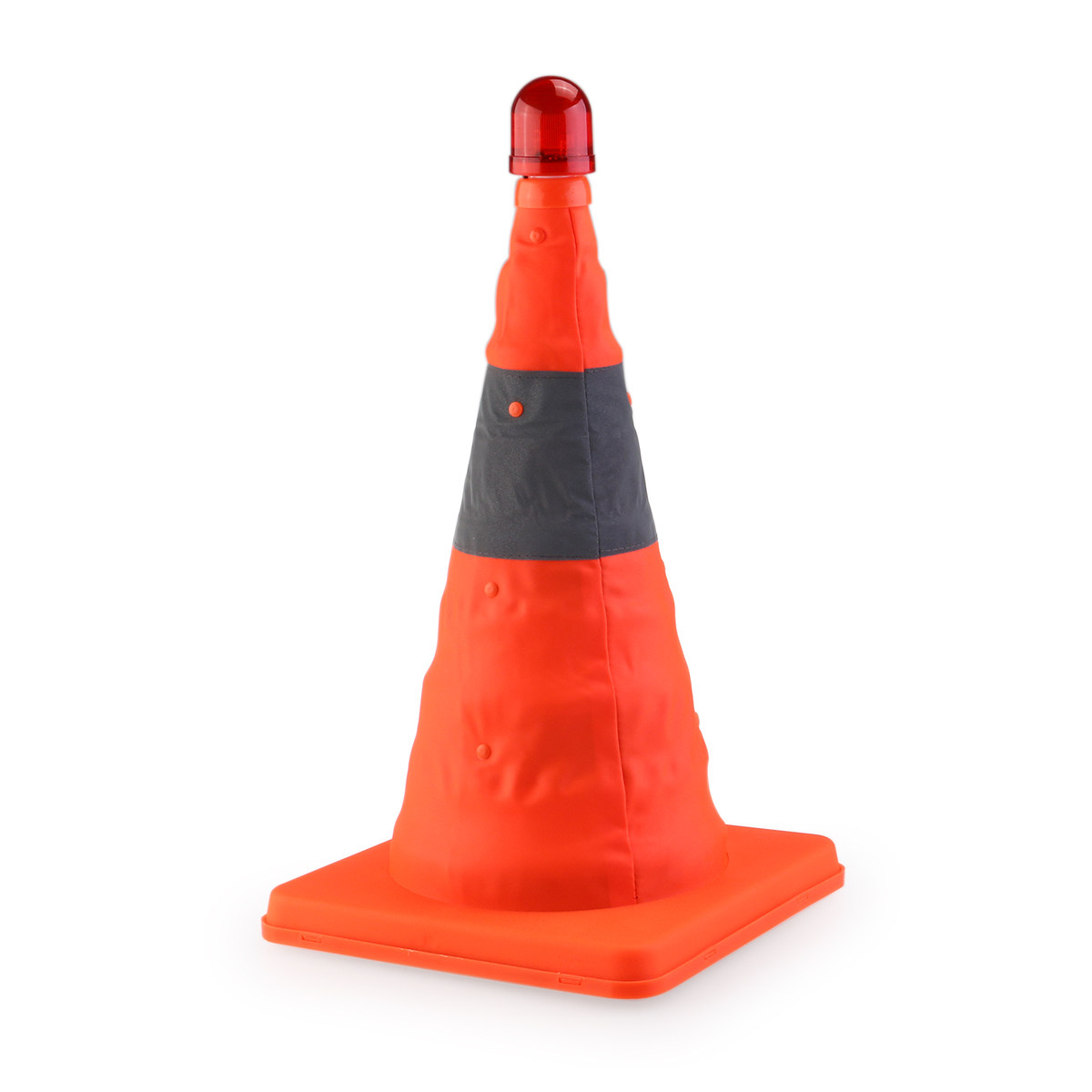 กรวยจราจรแบบพับได้ สีแดงสะท้อน - Road Traffic Cone บทวิจารณ์และราคา