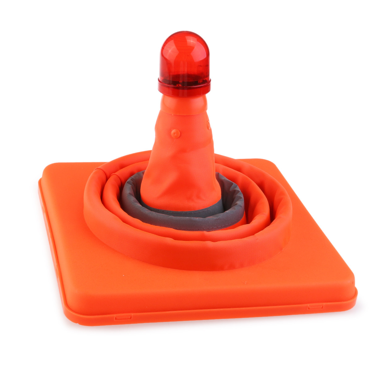 กรวยจราจรแบบพับได้ สีแดงสะท้อน - Road Traffic Cone บทวิจารณ์และราคา