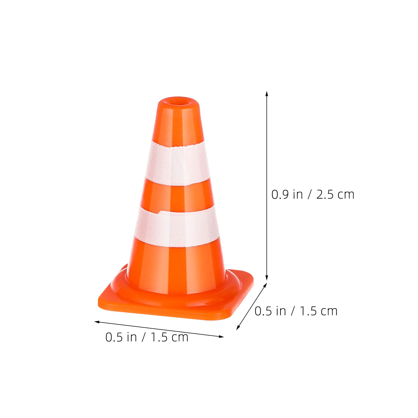 48 ชิ้น กรวยจราจรสีส้มขนาดเล็ก - Road Traffic Cone บทวิจารณ์และราคา