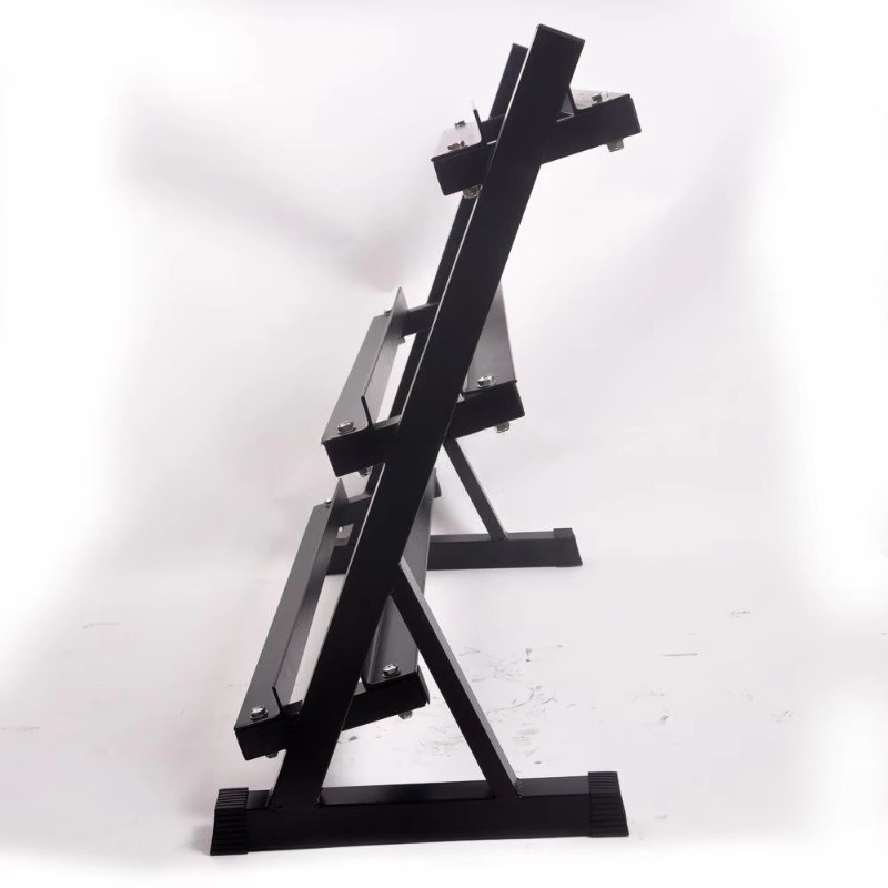 ชั้นวางดัมเบล 3 ชั้น ความจุ 8  - Heavy Equipment Gym บทวิจารณ์และราคา
