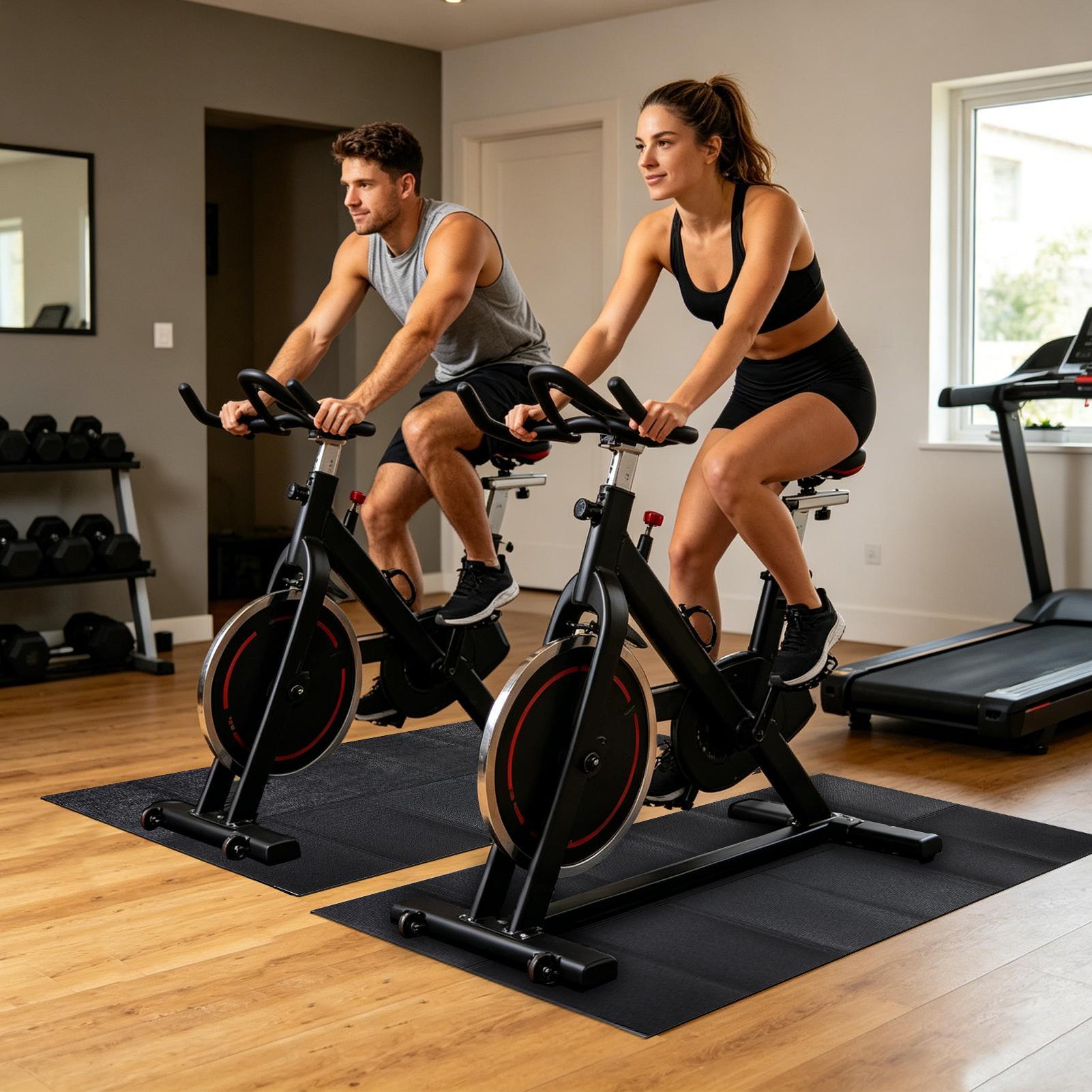 แผ่นรองลู่วิ่งไฟฟ้าแบบหนา กันน - Heavy Equipment Gym บทวิจารณ์และราคา