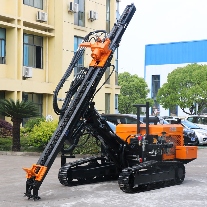 เครื่องเจาะไฮดรอลิกแบบตีนตะขาบ - Heavy Equipment Drilling Rig บทวิจารณ์และราคา