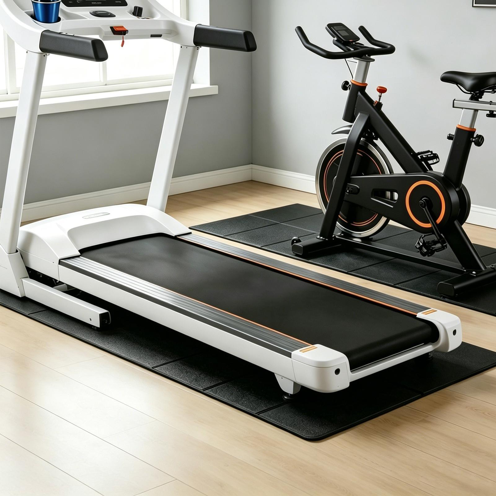 แผ่นรองใต้ลู่วิ่งไฟฟ้าแบบหนาพิ - Heavy Equipment Gym บทวิจารณ์และราคา