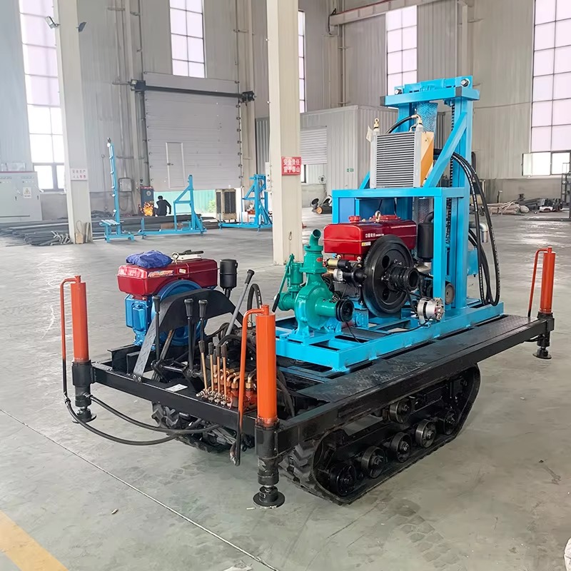 เครื่องเจาะบ่อน้ำแบบตีนตะขาบสำ - Heavy Equipment Drilling Rig บทวิจารณ์และราคา