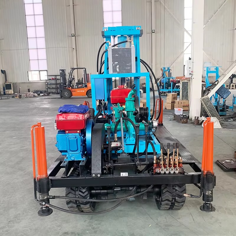 เครื่องเจาะบ่อน้ำแบบตีนตะขาบสำ - Heavy Equipment Drilling Rig บทวิจารณ์และราคา