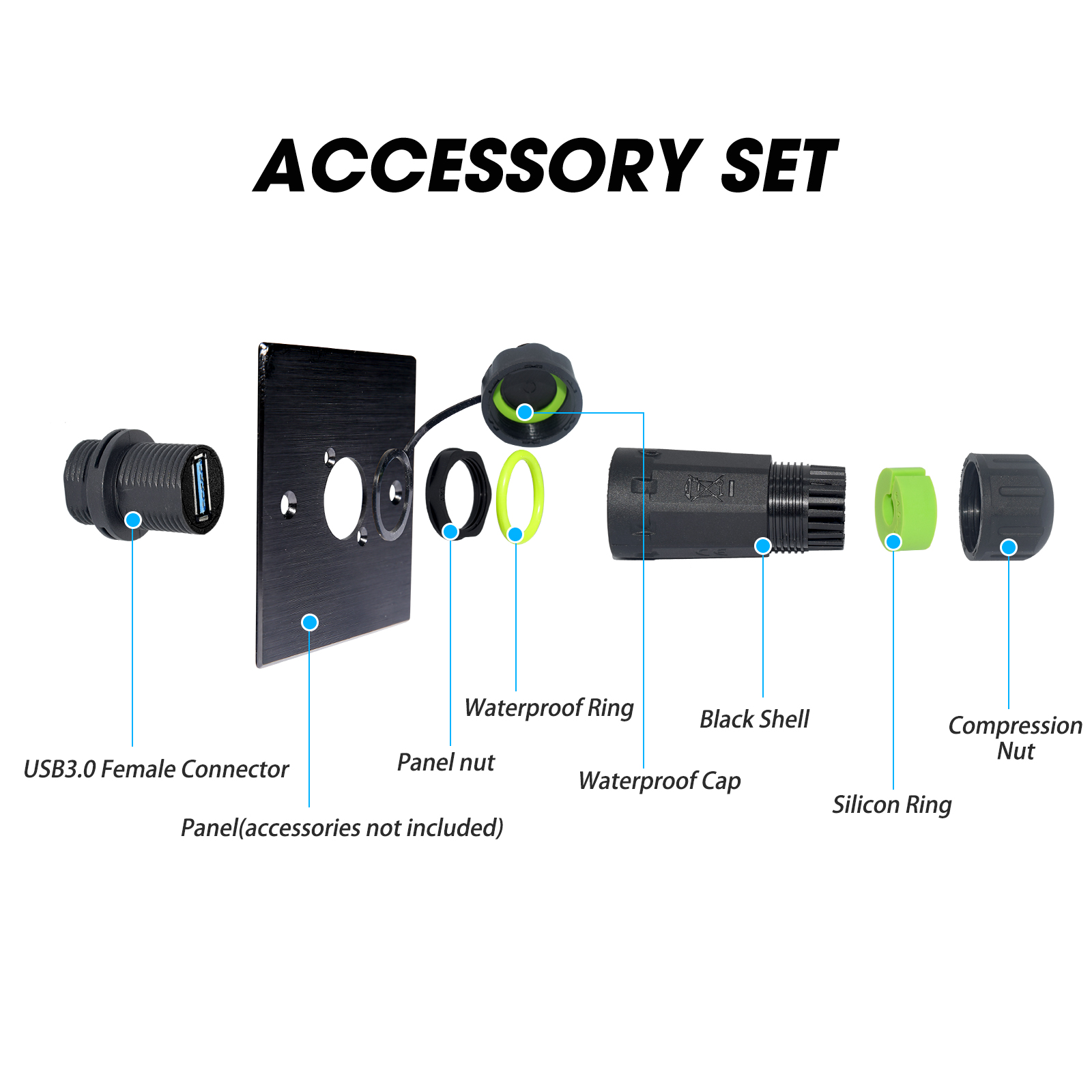 ขั้วต่อ USB3.0 แบบติดตั้งบนแผง - Heavy Equipment Freeport บทวิจารณ์และราคา